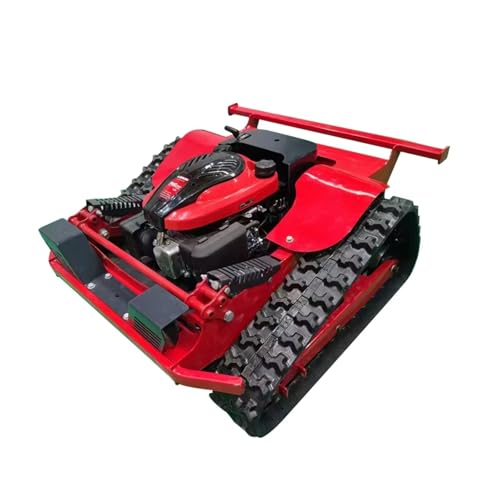 Remote Control Lawn Mower Rc Crawler All Terrain Slope Mowing Machine Tracked Grass Cutter Robotic Mowers
