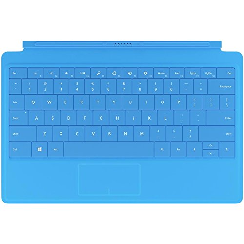 Preisvergleich Produktbild Microsoft Touch Cover Keyb 2 Cyan *US* (N7W-00067)