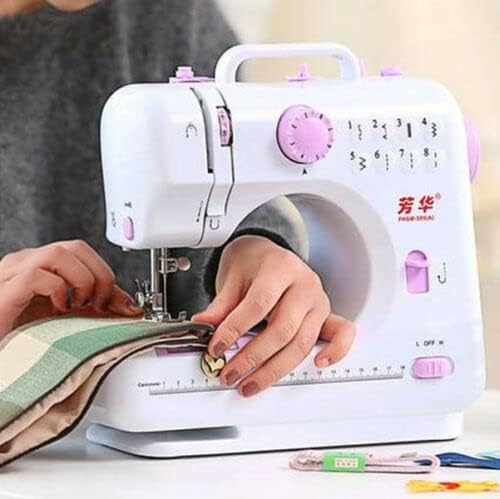 Multifunction Electric Overlock Sewing Machine Household Sewing Tool 8 Stitches