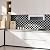Art3d 10-Pack Heavy-Duty Peel and Stick Backsplash, 12x12 Inch Self-Adhesive Wall Tile Stick on Kitchen Countertop, Black & White