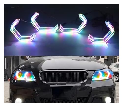 Phare BMW Série 3 E90 E91 Solution Phares Ternes pour Halogène LCI avec DRL Dynamique - 6