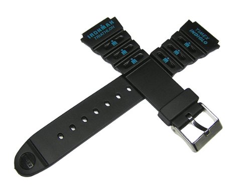 18mm Timex Black Watch band for Ironman Triathlon 77711, TX5777112