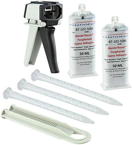 BT-102-50M-EQZ, Chemicals BondaTherm Series Two Dual Cartridges (BT-102-50M), One Gun (BT-01-50M), Three Mixers (BT-02-50M)