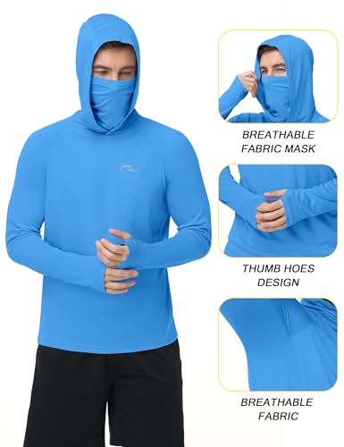 17% Off FISHEAL Men's UPF 50+ Sun Hoodie - Use Code 6LU9CKIV - Image 5