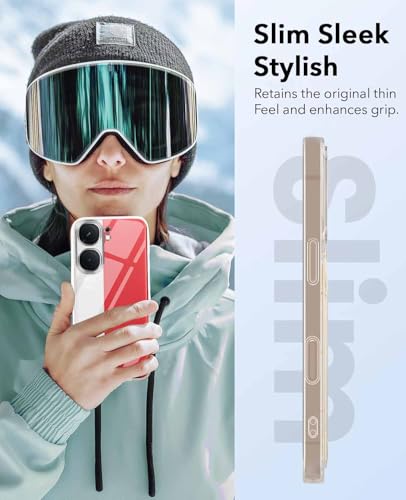 Image of Jkobi Lifetime Anti-Yellow Clear Back Cover Case for Vivo iQOO Neo9 Pro (Sleek Hard Crystal | Shockproof and Camera Protection)