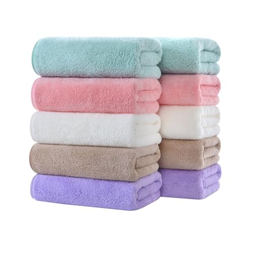 �t�F�C�X�^�I�� 10���Z�b�g ��75×35cm �}�C�N���t�@�C�o�[ �z���^�I�� �z������ �ӂ�ӂ� �_�炩�� ���ɗD���� �R�ۖh�L �щH�������Ȃ� ���C�オ�� �ƒ�p �v���[���g (5�F)