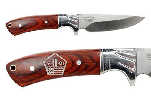 NDZ Performance Elkridge 4.5 Straight Back Fixed Blade Knife Full-Tang Bolster 9/11 Pentagon USA