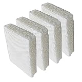 PUREBURG WF813 Humidifier Wick Filters Compatible with Relion WF813 Relion RCM832 RCM832N RCM-832N DH832 DH-832 Duracraft DH-830 Honeywell HC832 Robitusin DH-832 ProCare PCCM-832N AC813,4-Pack