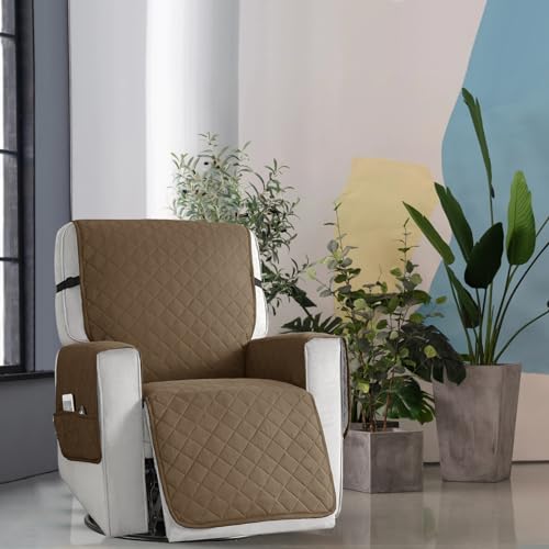 Funda de sillón relax para proteger de mascotas ideal para tardes de lectura y descanso 7