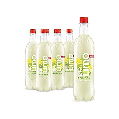 Die Limo von granini Original Limette-Zitrone (6x 1l), natürlich erfrischend, aus echten Früchten, ohne Süßungsmittel und Konservierungsstoffe, vegan Cover