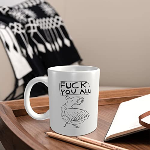 Divertido Rude Comedy Humor Novedad Broma Regalo Taza De Café,Whitecups Taza De Café Taza De Té - Imagen 8