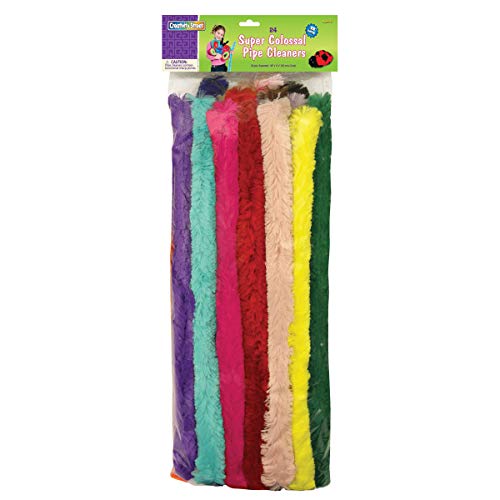 Chenille Kraft 7184 Super Colossal Pipe Cleaners, 18