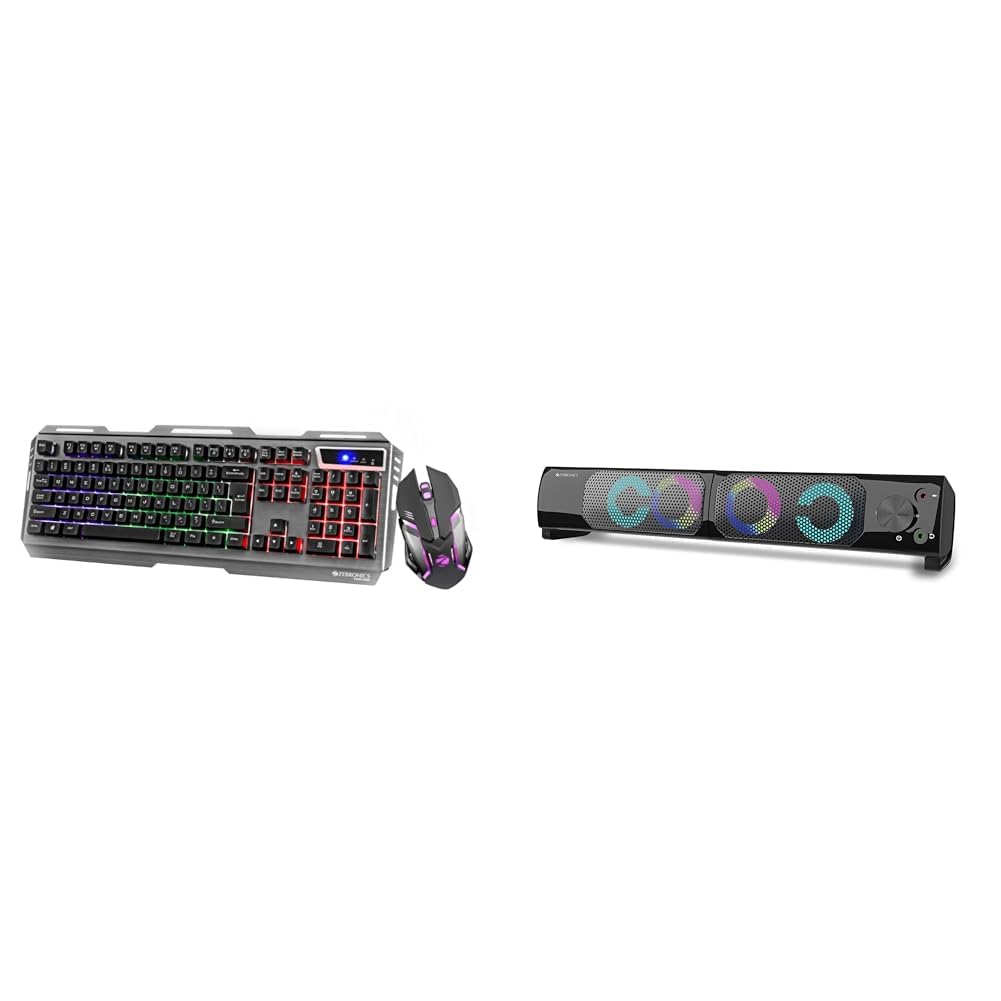 Zebronics Transformer Gaming Keyboard and Mouse Combo,Braided Cable,Durable Al Body,Multimedia Keys (B0BP11HV26) Amazon Price History, Amazon Price Tracker