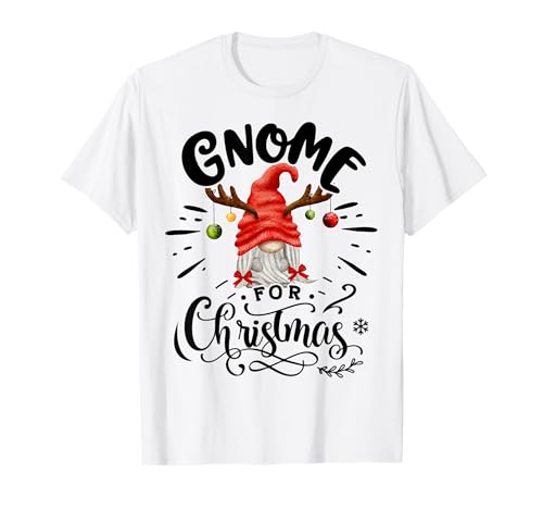 Gnomos Gnomos para Navidad Gnomo de Navidad Camiseta