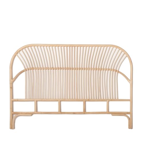 KLAST Cabecero en ratán Natural para Cama de 135, 150 y 160