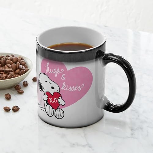 Taza mágica cerámica CafePress 11 oz diseño Snoopy miniatura 6
