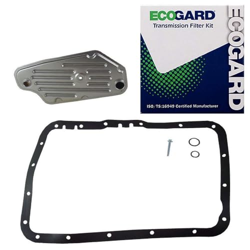 ECOGARD XT1236 Premium Professional Automatic Transmission Filter Kit Fits Ford Ranger 3.0L 1995-2006, Ranger 2.3L 1995-2006, Explorer 4.0L 1995-2003, Ranger 2.5L 1998, Ranger 4.0L 1995-2006