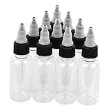 Holibanna 10 Stück Leere Flasche Farbmaterial Leere Pigmentflasche