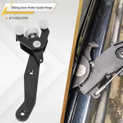 Repuesto de brazo guía de montaje y rodillo inferior derecho puerta corrediza para VW T5 2