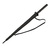 Ein Accessoire, das die Blicke auf dich zieht: Der Stockschirm in geschlossenem Zustand sieht einem japanischen Schwert - einer echten Katana - zum Verwechseln ähnlich und hat das japanische Etwas.