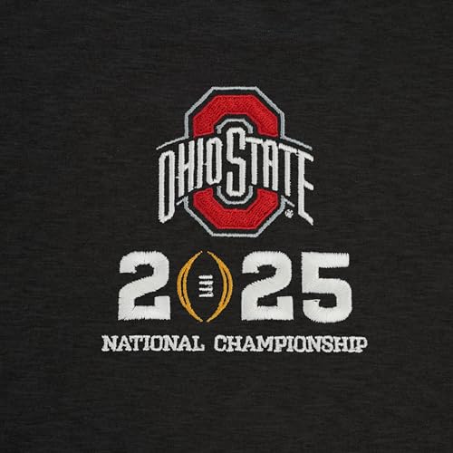 Vantage Apparel Ohio State Buckeyes National Championship Bound 1/4 Zip | CFP 2025, Black, XX-Large
