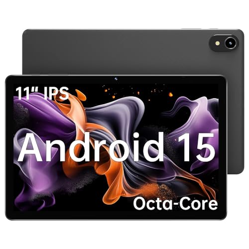 11" Tablet, 2025 Android 15 with Octa-core Processor, 8GB+128GB, ...