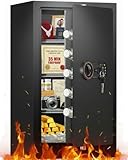𝟑𝟓-𝐌𝐢𝐧 𝟏𝟕𝟎𝟎°𝐅 Fireproof Safe...