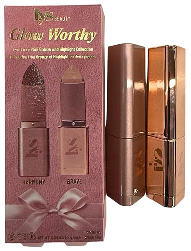 LYS Beauty Glow Worthy 2-Piece Mini Bronze & Highlight Stick Duo
