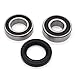 3 Pcs Set Front Wheel Bearings and Oil Seal For Yamaha Golf Cart G14 G16 G19 G20 G21 G22 & G29 Replace OEM Part 93306-204X0,93306-005Y3,93102-30083