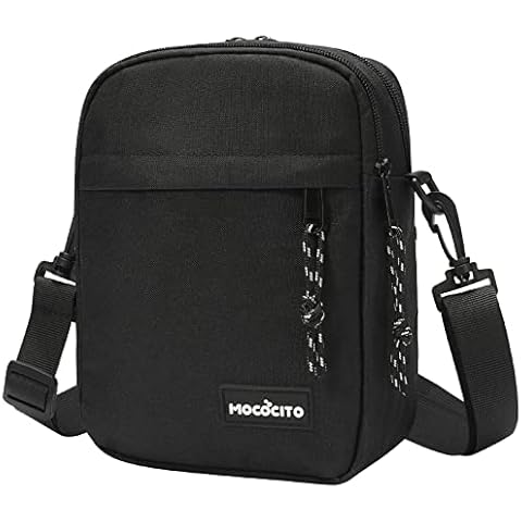 MOCOCITO Bolso bandolera para hombre y mujer con cremallera Cover
