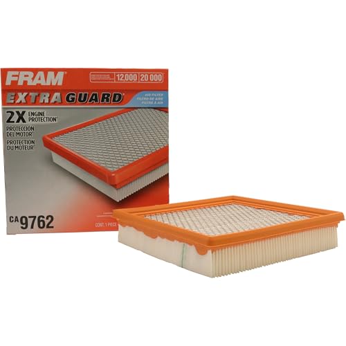 FRAM Extra Guard CA9762 Replacement Engine Air Filter for Select Lexus, Toyota, Chrysler, and Dodge Models, Provides Up to 12 Months or 12,000 Miles Filter Protection