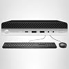 HP EliteDesk 800 G3 Mini PC de Escritorio, Intel Quad-Core i5-6500 PC de Negocios, 16GB DDR4 RAM, 256GB SSD, Teclado y Ratón, WiFi, BT, Windows 11 Pro (Reacondicionado)
