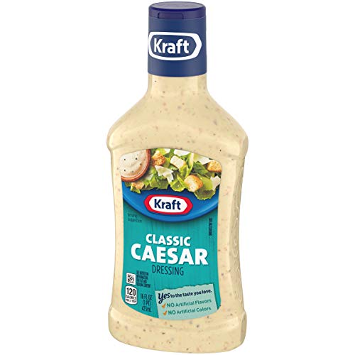 Image of Kraft Classic Caesar Salad Dressing (16 fl oz Bottles, Pack of 6)