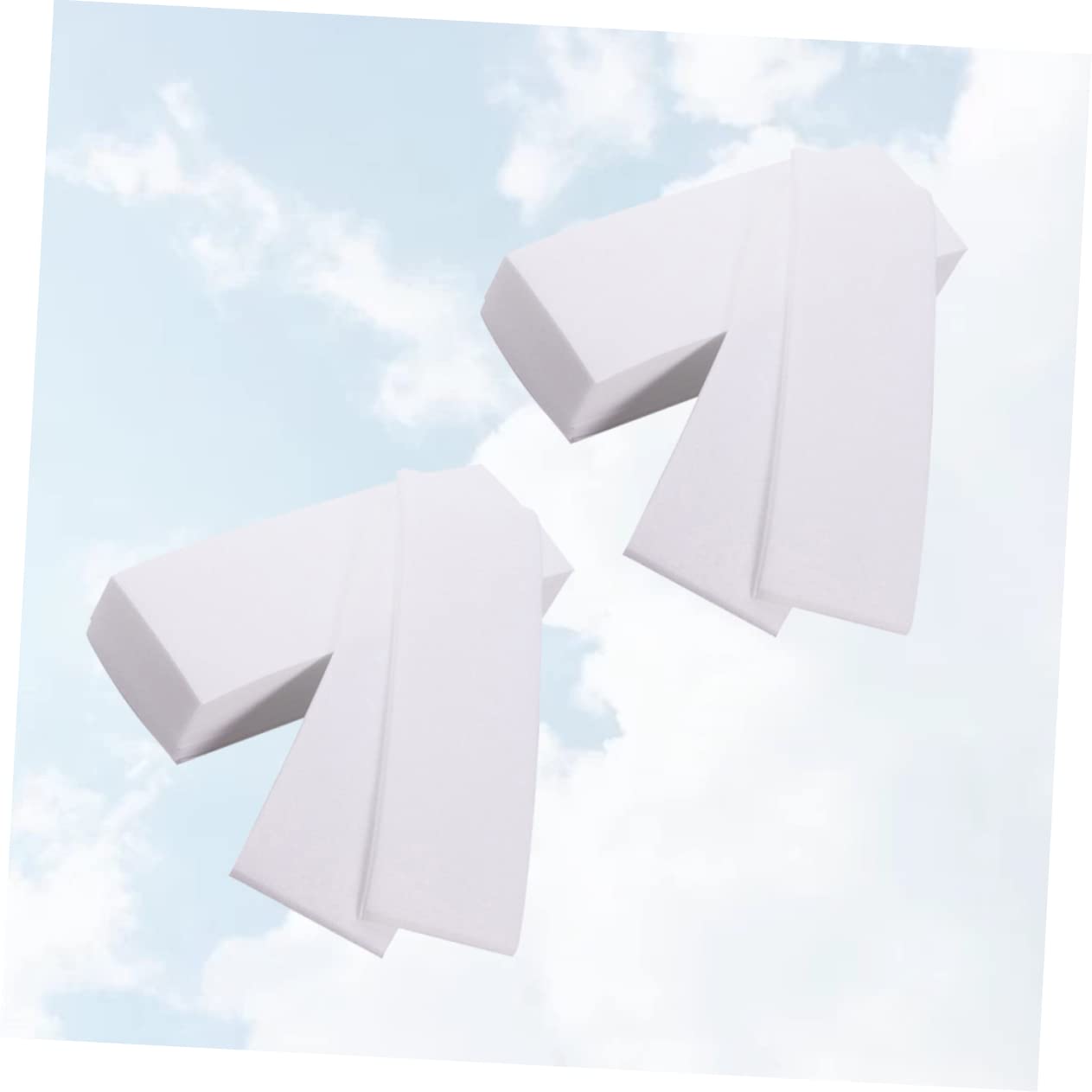 Outanaya 2packs Soft Flexible Hair Removal Paper Non-woven Thickened Wax Paper for Body Facial Hair
