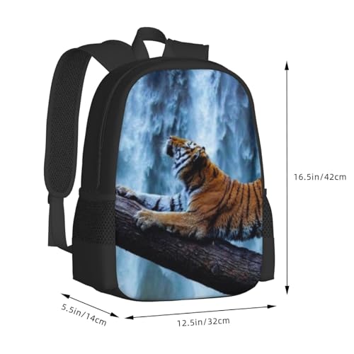 17 Inch Backpack for Versus Fighting Background Concept Lightweight Adjustable Animal Backpacks with Mesh Side Pockets for Travel Outdoor Sports3