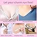 Double Sided Fashion Tape for Clothes & Body (100 Strips) – Clear Clothing Tape for Women, Strong Hold Invisible Dress & Hem Tape, Gentle on Skin & Fabric