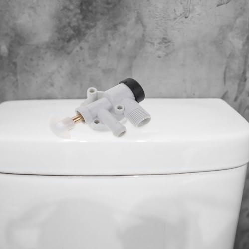 Image of Rv Toilet Water Valve Kit Replacement for Camper Toilets Flush Control Assembly Easy Installation Compatible with Most Rvs 4.13X2.75X1.18 Inches