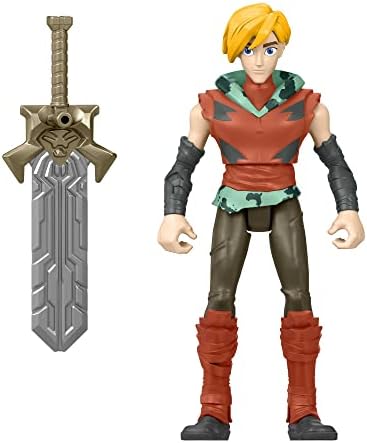 Masters of the Universe He-Man an​​d The Toy, Prince Adam Action Figure, Power Attack Move and Accessory, Motu Super-Hero Character​​​
