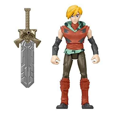 He-Man Prince Adam Action Figure with Power Attack Cover
