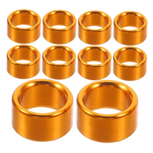 IWOWHERO Aluminium Pigeon Leg Rings Foot Identification Bands for Bird Health Dove Training and Pigeon Marker Bands Inner Height