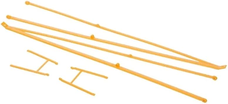 RC Plane Accessories Compatible with J3-CUB RC Airplane Front Landing Gear Propellers Motors DIY Spare Parts Support Rod