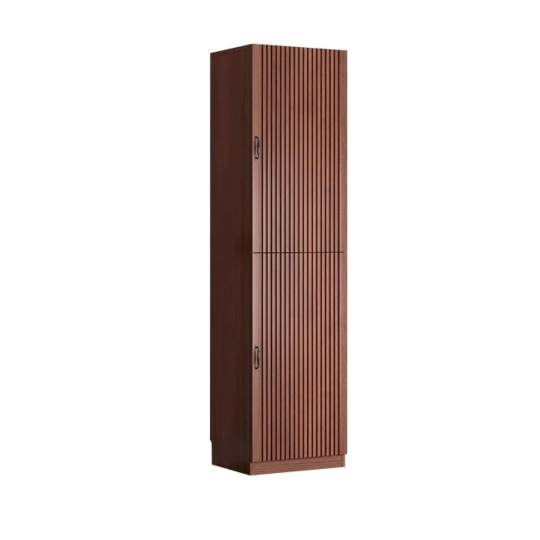 Cenz-888 Shoe Rack Free Standing Shoe Cabinet Integrated Against Wall Home Entrance Hall Hallway Rack Entryway Shoe Shelf(Bruin)