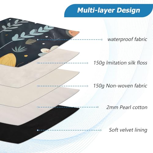 Funda para portátil de 13-14 pulgadas con diseño de mariposas miniatura 4