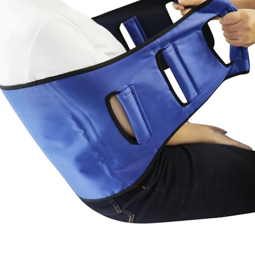 Malloraned Transfer Sling for Seniors,Wide Transfer Belt for Bedridden Patients, Nursing Turn Assist Device, Gait Belt for Elderly Adults, Lift Belt for Safe Mobility and Support