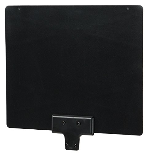 QFX ANT-15 Indoor Ultra Thin Reversible Antenna, Black/White