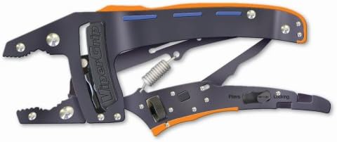 International VG6000BK ViperGrip 6-Inch 2-in-1 Self-Adjusting and Locking Pliers