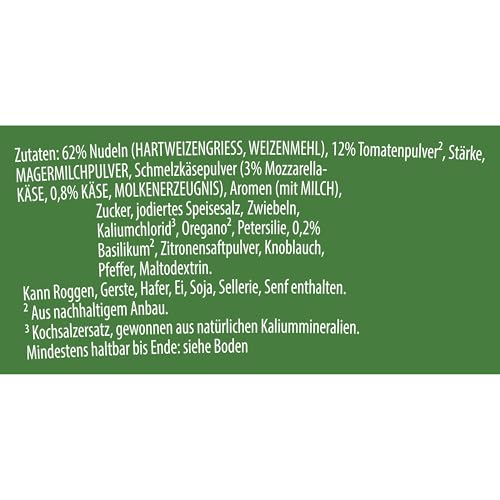 Knorr Pasta Snack Pot Tomato & Mozzarella leckere kleine Mahlzeit fertig in nur 5 Minuten 63 g