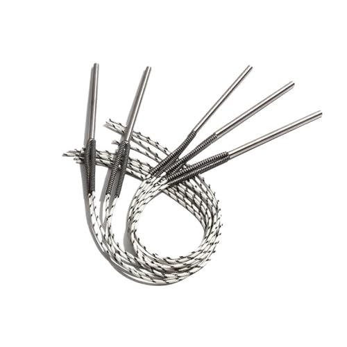 BQHHWTZ 2pcs 220V 380V 110V High Power Industrial Cartridge Heater Element 6x100/120/150/200mm 316SS Tubular Mold Heating Rod