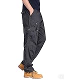 【Taille Élastique Confortable】Le pantalon cargo homme est doté d'une ceinture élastique qui assure un ajustement parfait et un confort tout au long de la journée, vous permettant de bouger librement dans n'importe quelle activité.