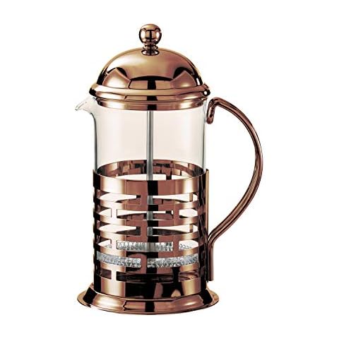 Service Ideas T677BRNZ Brick Coffee Press, Bronze, 27 Ounces Cover
